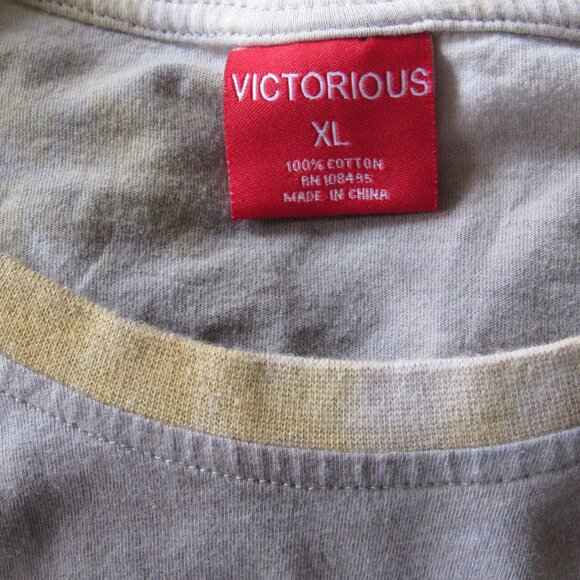 Victorious Money Over Everything In God We Trust Tie Dye T Shirt Mens sz XL READ - Picture 6 of 6